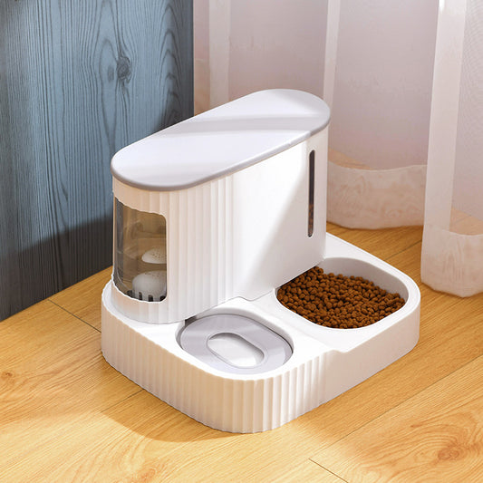 HydroMew Cat Automatic Drinking Fountain Feeder Integrated Water Feeder Pet Supplies